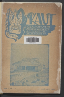 Skaut : czasopismo Związku Harcerstwa Polskiego na Wschodzie. R.4, nr 1/2 (styczeń/luty 1945)