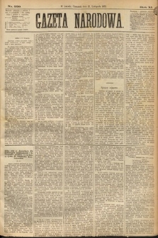 Gazeta Narodowa. 1872, nr 320