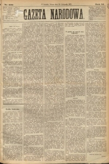 Gazeta Narodowa. 1872, nr 322