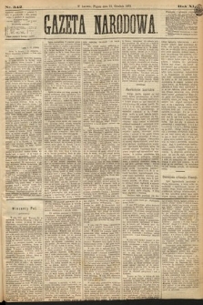 Gazeta Narodowa. 1872, nr 342
