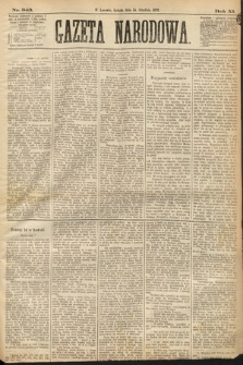Gazeta Narodowa. 1872, nr 343