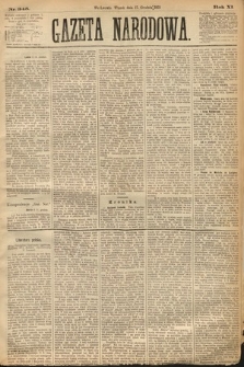 Gazeta Narodowa. 1872, nr 345