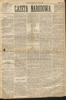 Gazeta Narodowa. 1872, nr 349