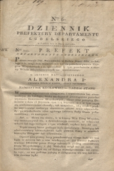 Dziennik Prefektury Departamentu Lubelskiego. 1816, Nro 6 (6 marca)