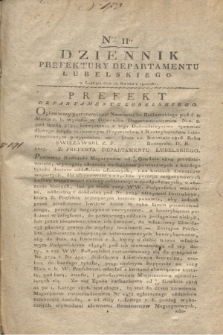 Dziennik Prefektury Departamentu Lubelskiego. 1816, Nro 11 (10 kwietnia)