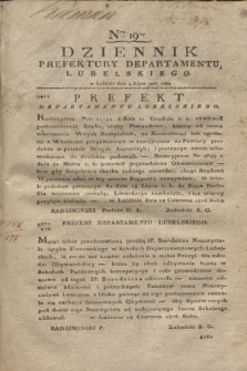 Dziennik Prefektury Departamentu Lubelskiego. 1816, Nro 19 (3 lipca)