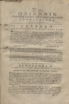 Dziennik Prefektury Departamentu Lubelskiego. 1816, Nro 20 (3 lipca)