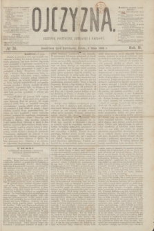 Ojczyzna : dziennik polityczny, literacki i naukowy. R.2, № 36 (3 maja 1865)