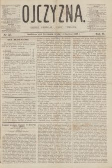 Ojczyzna : dziennik polityczny, literacki i naukowy. R.2, № 48 (14 czerwca 1865)