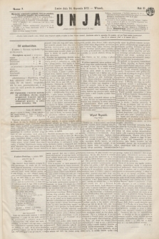 Unja. R.3, nr 7 (10 stycznia 1871)