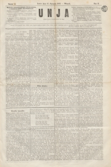 Unja. R.3, nr 13 (17 stycznia 1871)