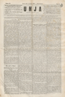 Unja. R.3, nr 29 (6 lutego 1871)