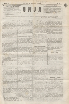 Unja. R.3, nr 37 (15 lutego 1871)