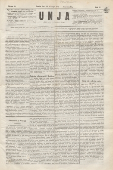Unja. R.3, nr 41 (20 lutego 1871)