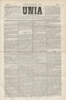 Unia. R.3, nr 78 (5 kwietnia 1871)