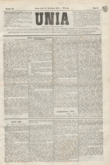 Unia. R.3, nr 82 (11 kwietnia 1871)