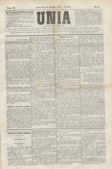 Unia. R.3, nr 88 (18 kwietnia 1871)