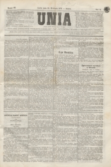 Unia. R.3, nr 92 (22 kwietnia 1871)