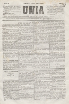 Unia. R.3, nr 131 (10 czerwca 1871)