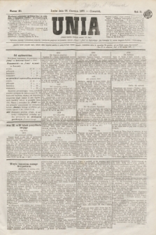 Unia. R.3, nr 141 (22 czerwca 1871)