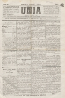Unia. R.3, nr 143 (24 czerwca 1871)