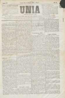 Unia. R.3, nr 177 (4 sierpnia 1871)