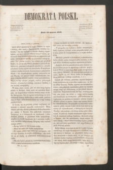 Demokrata Polski. T.12, cz. 1 [9] (10 marca 1849)
