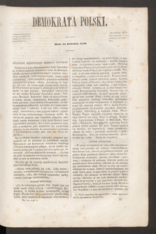 Demokrata Polski. T.12, cz. 2 [2] (14 kwietnia 1849)