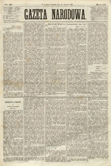 Gazeta Narodowa. 1873, nr 15