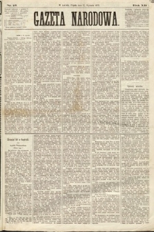 Gazeta Narodowa. 1873, nr 16