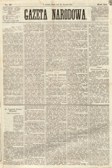 Gazeta Narodowa. 1873, nr 21