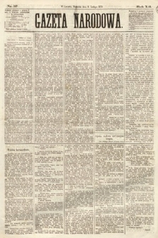 Gazeta Narodowa. 1873, nr 37