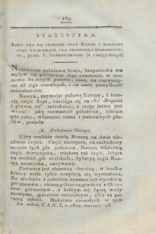 Dziennik Wileński. T.1, N. 3 (marzec 1822)