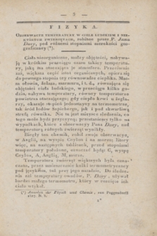 Dziennik Wileński. Umiejętności i Sztuki. T.3 ([styczeń] 1828)