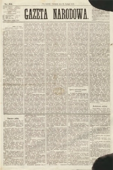 Gazeta Narodowa. 1873, nr 52