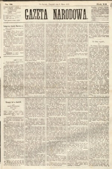 Gazeta Narodowa. 1873, nr 58