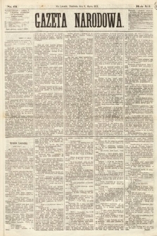 Gazeta Narodowa. 1873, nr 61