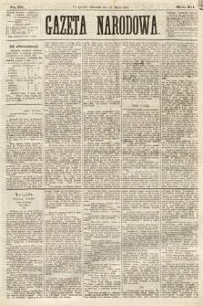 Gazeta Narodowa. 1873, nr 70
