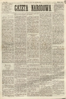 Gazeta Narodowa. 1873, nr 71