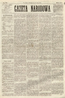 Gazeta Narodowa. 1873, nr 73