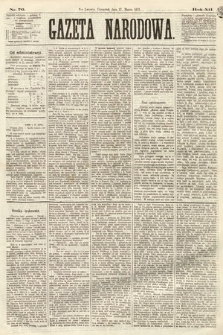 Gazeta Narodowa. 1873, nr 76