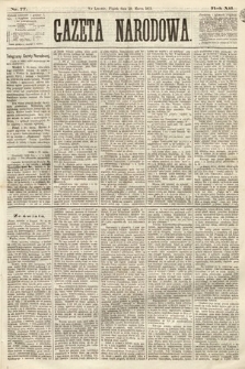 Gazeta Narodowa. 1873, nr 77