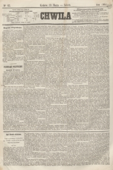 Chwila. 1864, Ner 65 (19 marca)