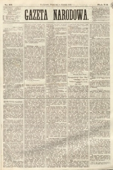 Gazeta Narodowa. 1873, nr 83