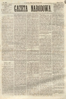 Gazeta Narodowa. 1873, nr 87
