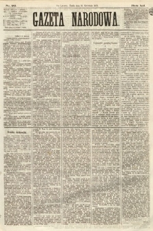 Gazeta Narodowa. 1873, nr 92