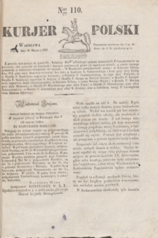 Kurjer Polski. 1830, Nro 110 (26 marca)
