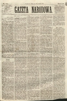 Gazeta Narodowa. 1873, nr 104