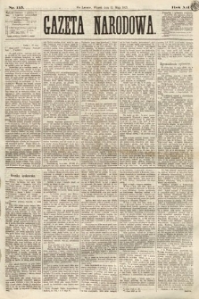 Gazeta Narodowa. 1873, nr 115