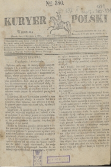 Kuryer Polski. 1831, Nro 380 (4 stycznia)
